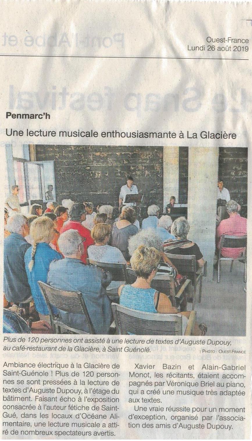 Ouest-France, 26-8-2019